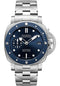 Panerai Submersible Blu Notte - 42mm Brushed Steel Case - Blue Sun-Brushed Dial - Steel Bracelet - PAM01068